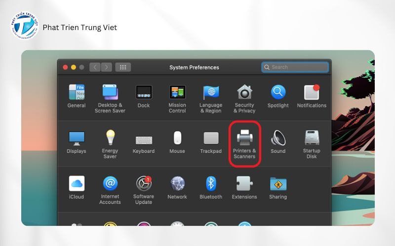 Cách hủy lệnh in trên macOS bước 2